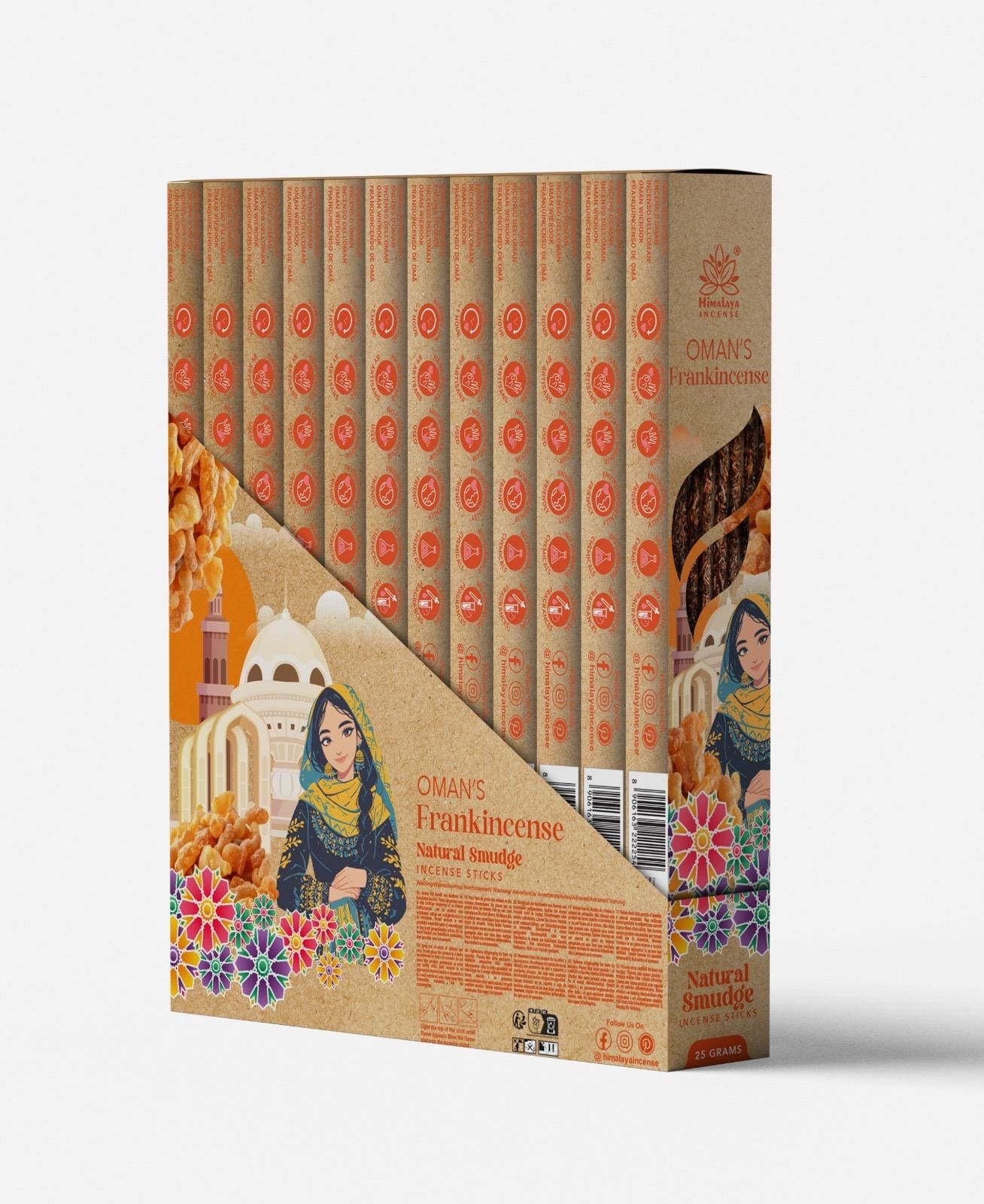 Bâton d'encens Himalaya Oman Oman-25g